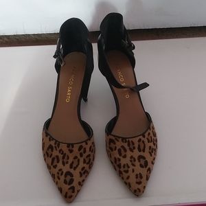 Franco Sarto cheeta print shoe